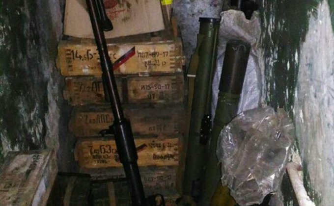 СБУ обнаружила два тайника с гранатометами в зоне АТО