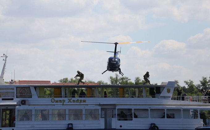 В Киеве открыли обновленный отдел речной полиции: фото