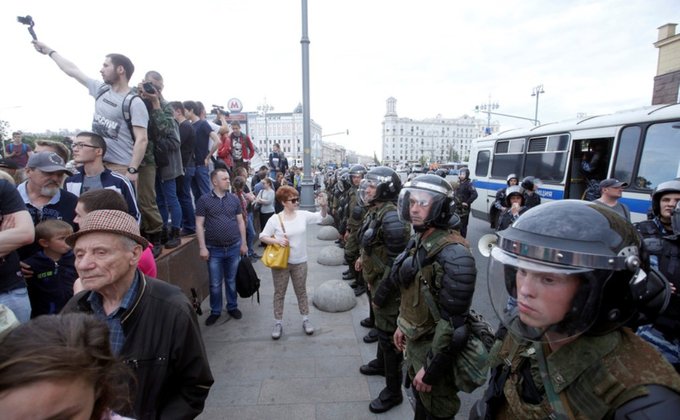 Протесты и задержания более 250 человек в России: фото и видео