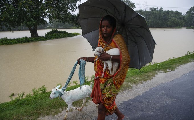 В Непале произошли наводнения и оползни: десятки погибших