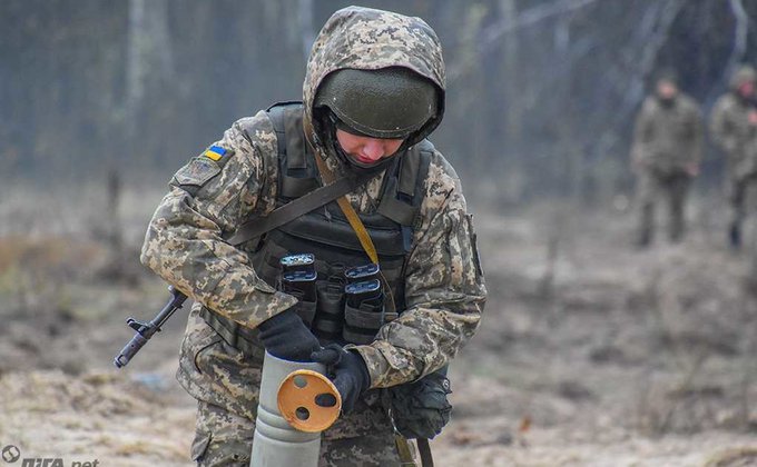 Соревнования артиллеристов в Киевской области: фоторепортаж