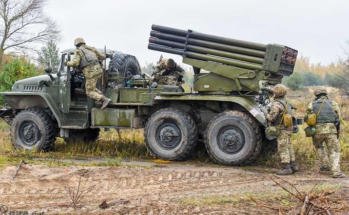 Соревнования артиллеристов в Киевской области: фоторепортаж