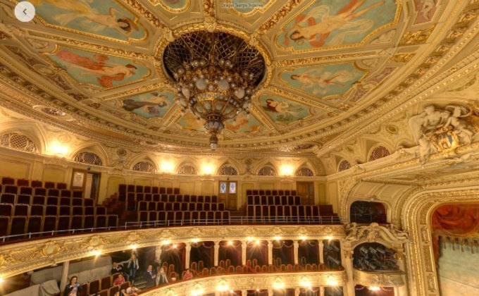 Google создал виртуальный тур по украинским оперным театрам: фото
