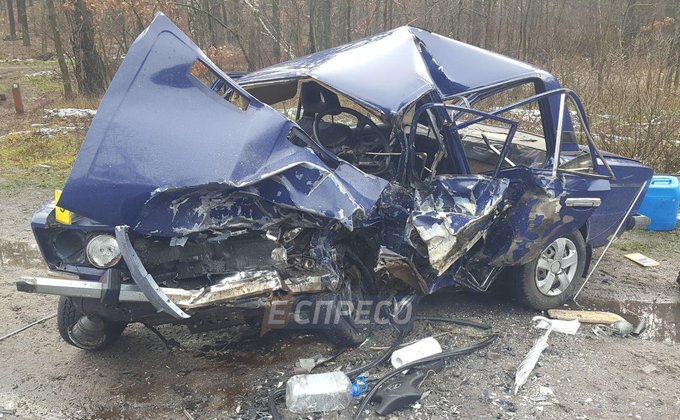 ДТП на Гостомельском шоссе: столкнулись 5 авто, один погибший