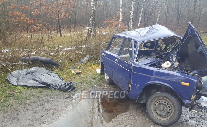 ДТП на Гостомельском шоссе: столкнулись 5 авто, один погибший