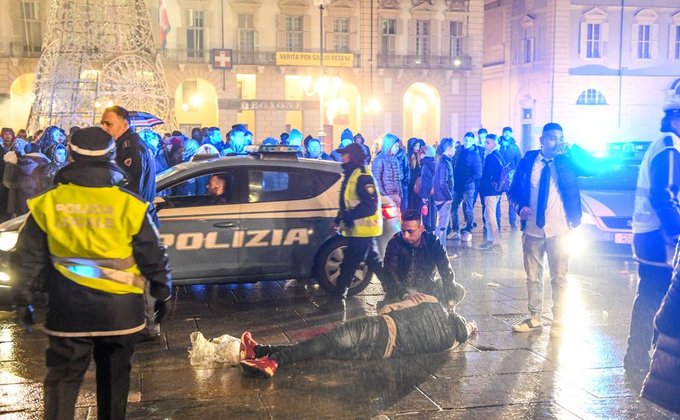 В Италии от взрыва бомбы в новогоднюю ночь пострадали 4 человека