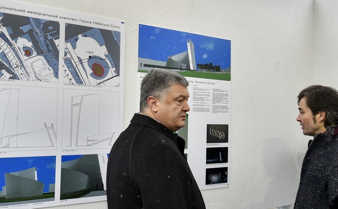 Украинцам предлагают обсудить проекты мемориала Небесной сотни