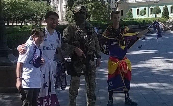 Улицы Киева патрулирует спецназ СБУ Альфа: фото