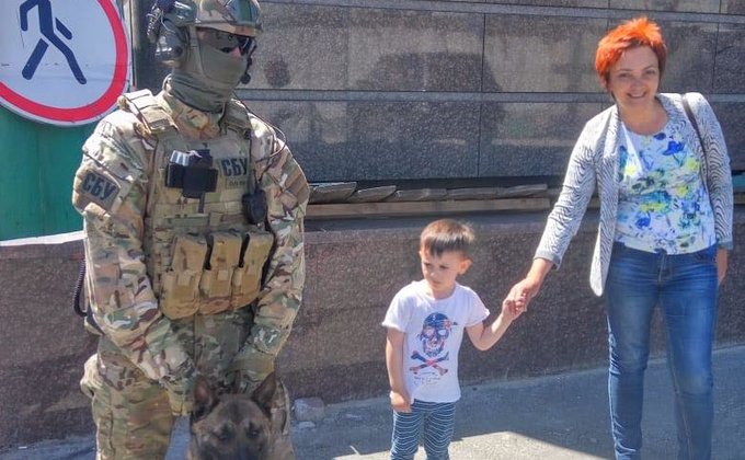 Улицы Киева патрулирует спецназ СБУ Альфа: фото