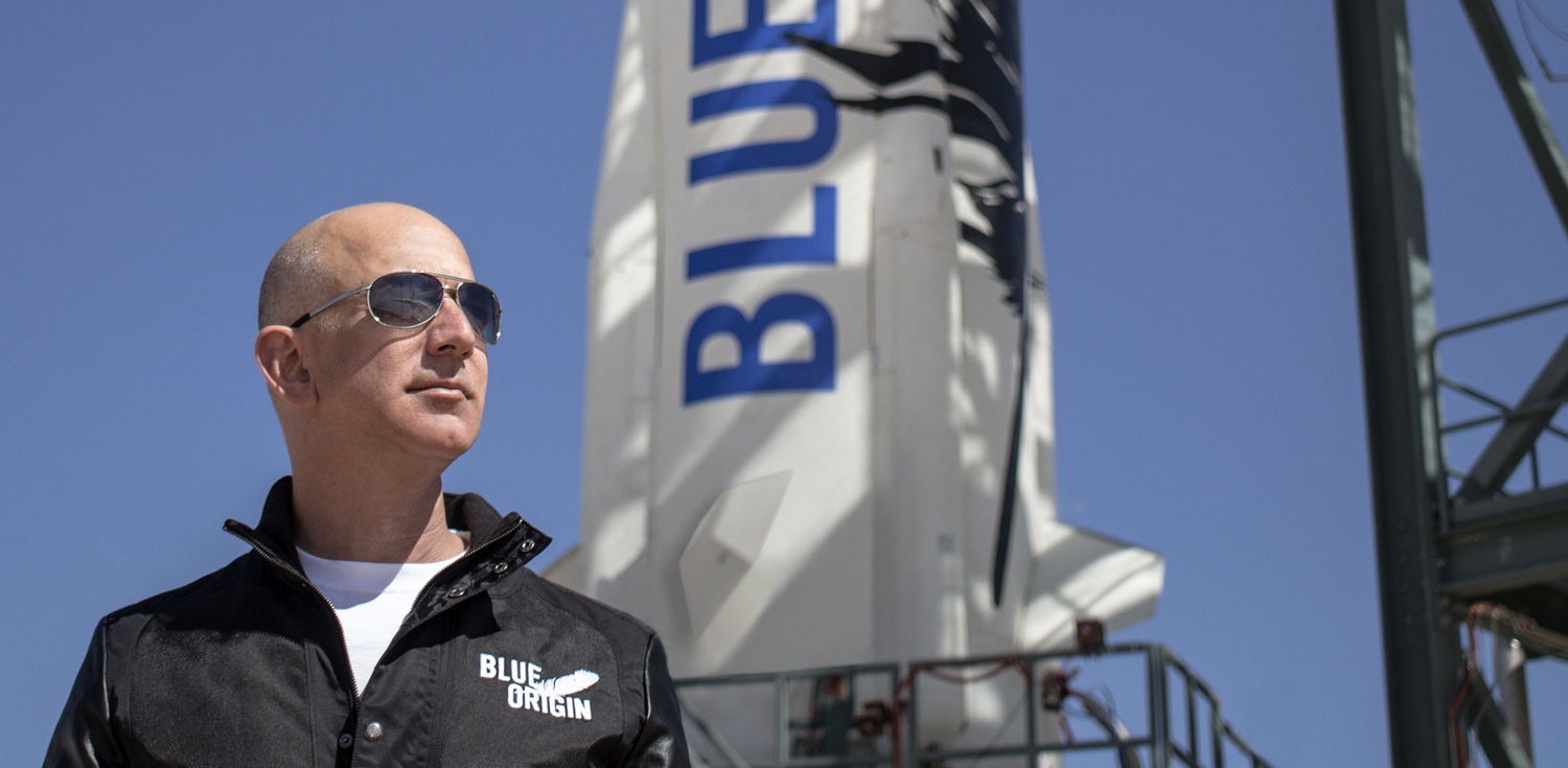 Джеймс Безос (фото – пресслужба Blue Origin)