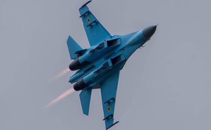 Украинские военные летчики показали класс на шоу в Дании: фото