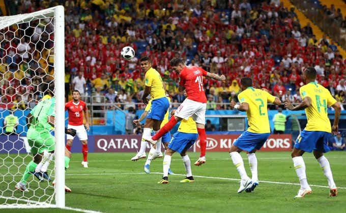 ЧМ-2018: Бразилия сыграла вничью со Швейцарией - фото