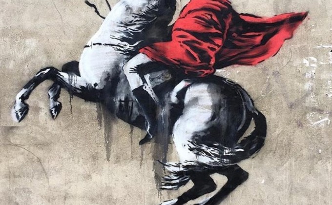 Бэнкси нарисовал в Париже шесть новых граффити: фото