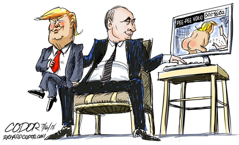 null "Кто тут хороший мальчик?". Соцсети высмеяли саммит Трампа-Путина