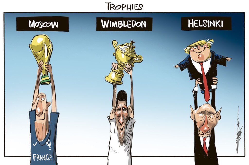 null "Кто тут хороший мальчик?". Соцсети высмеяли саммит Трампа-Путина