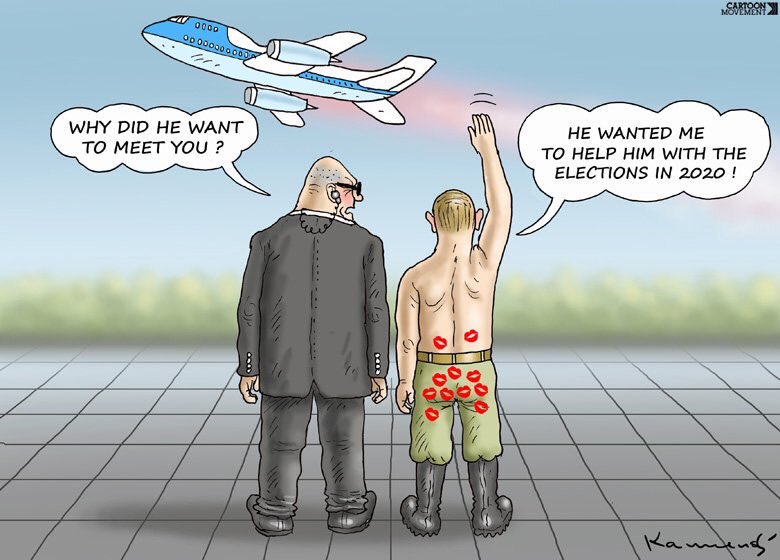 null "Кто тут хороший мальчик?". Соцсети высмеяли саммит Трампа-Путина