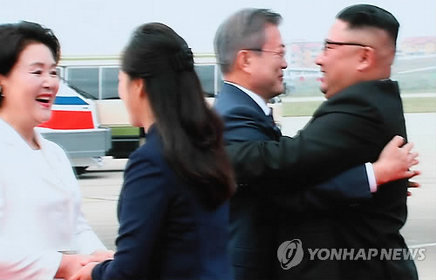 Впервые за 11 лет президент Южной Кореи прибыл в КНДР