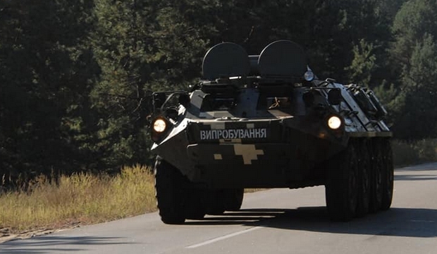 null В Украине модернизировали бронетранспортер БТР-60: видео и фото