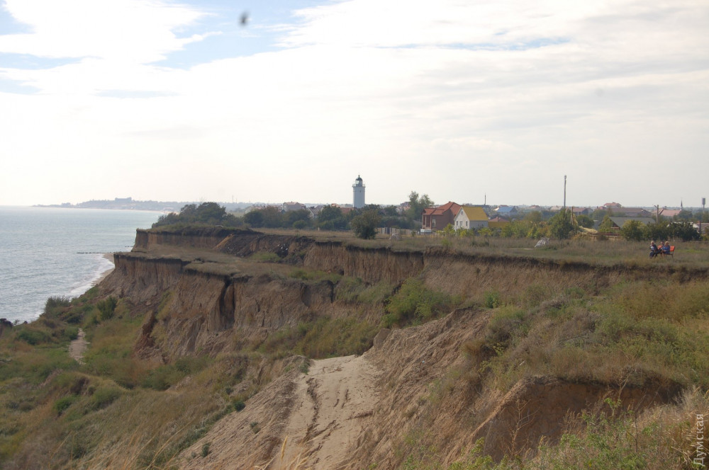 Масштабный оползень сошел в Одесской области: фото