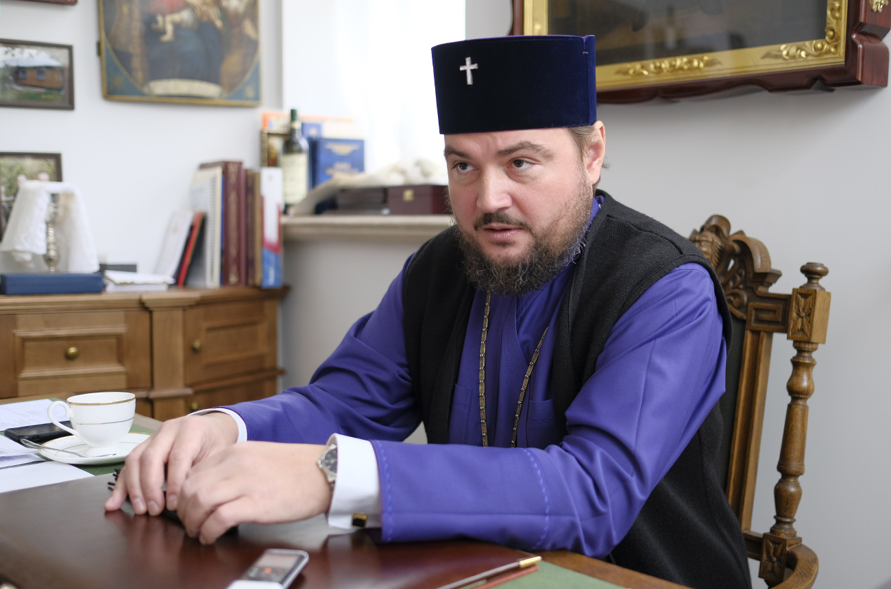 Митрополит Александр (Драбинко) Фото: Андрей Гудзенко/LIGA.net Митрополит Драбинко: Предстоятель должен быть старше, чем я