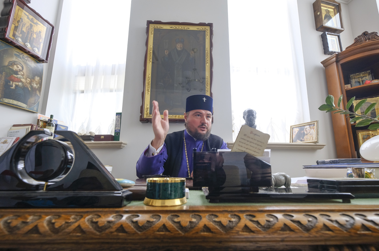 Митрополит Александр (Драбинко) Фото: Андрей Гудзенко/LIGA.net Митрополит Драбинко: Предстоятель должен быть старше, чем я