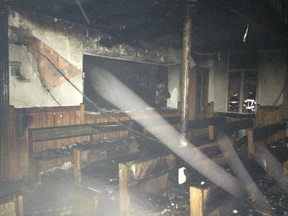 В Николаеве горела церковь - фото, видео