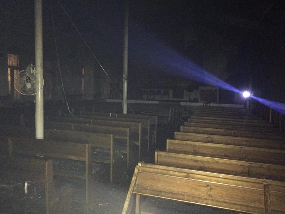 В Николаеве горела церковь - фото, видео