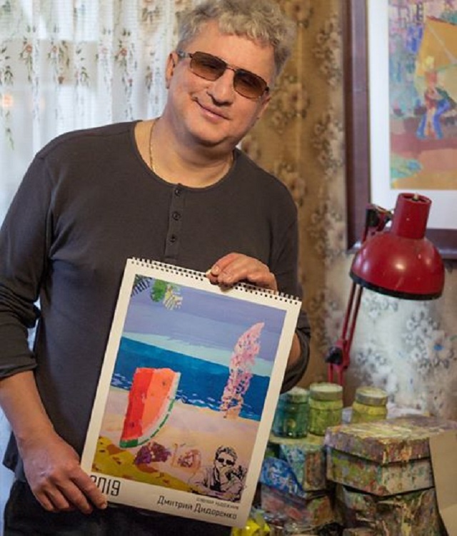 Дмитрий_Дидоренко Стиль невозможного. Как слепой художник из Харькова пишет картины