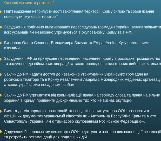 null На комитете Генассамблеи ООН одобрили резолюцию Украины по Крыму