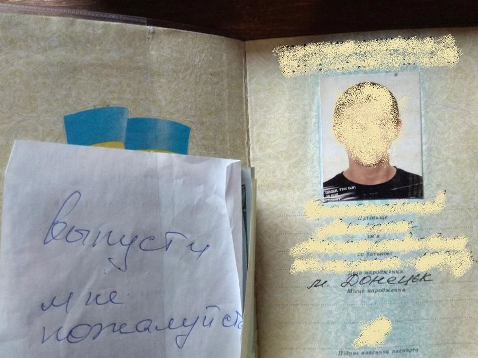 null "Выпусти меня": в Донецк пытались вывезти авто на евробляхах