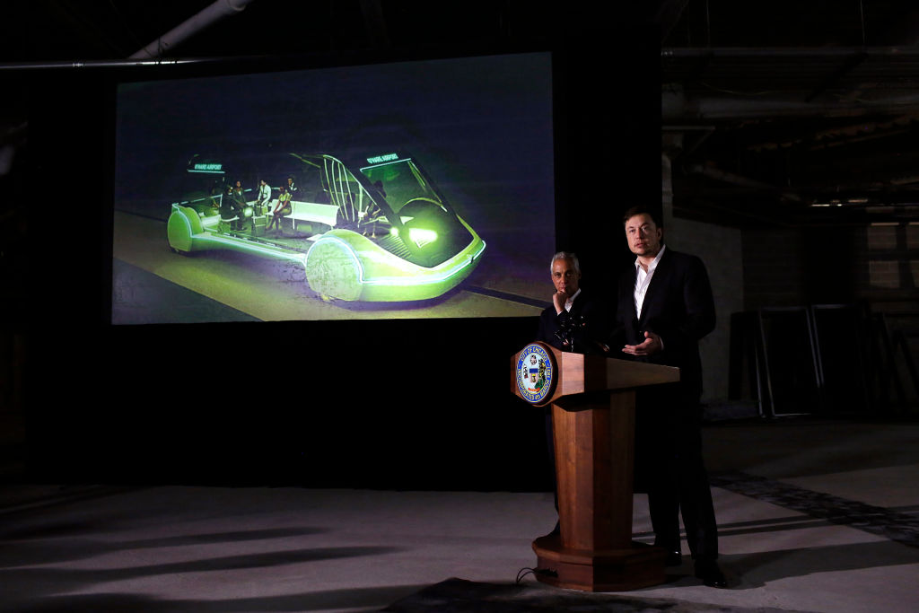 Илон Маск перенес открытие скоростного тоннеля под Лос-Анджелесом