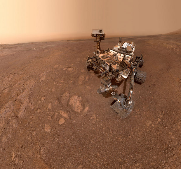 Марсоход Curiosity сделал селфи и уехал к финишу миссии: фото