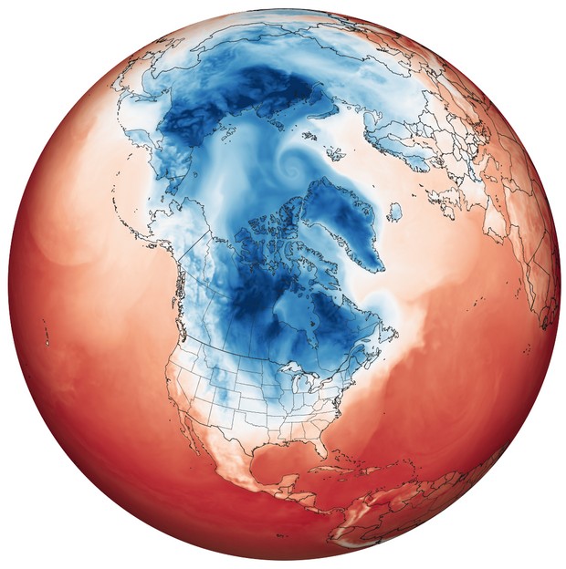 Северная Америка замерзает: континент накрыл арктический вихрь