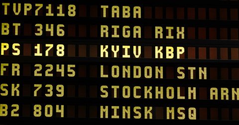 #KyivNotKiev: в аэропорту Вильнюса будут писать Kyiv и Lviv