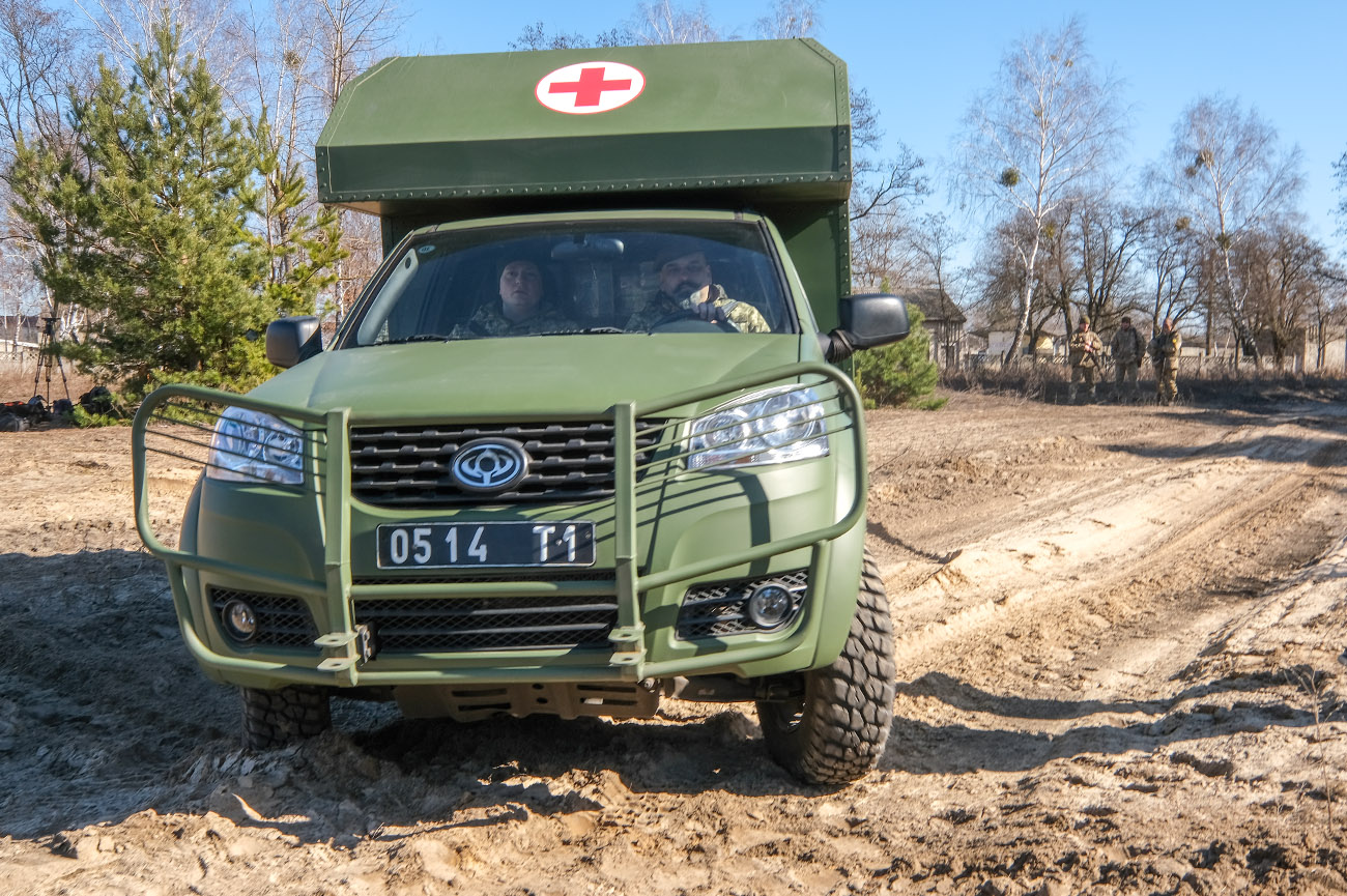 В учебном центре ВСУ Десна показали эвакуацию раненых: видео