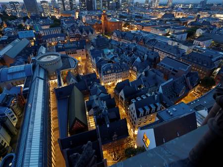 Frankfurt's old centre
