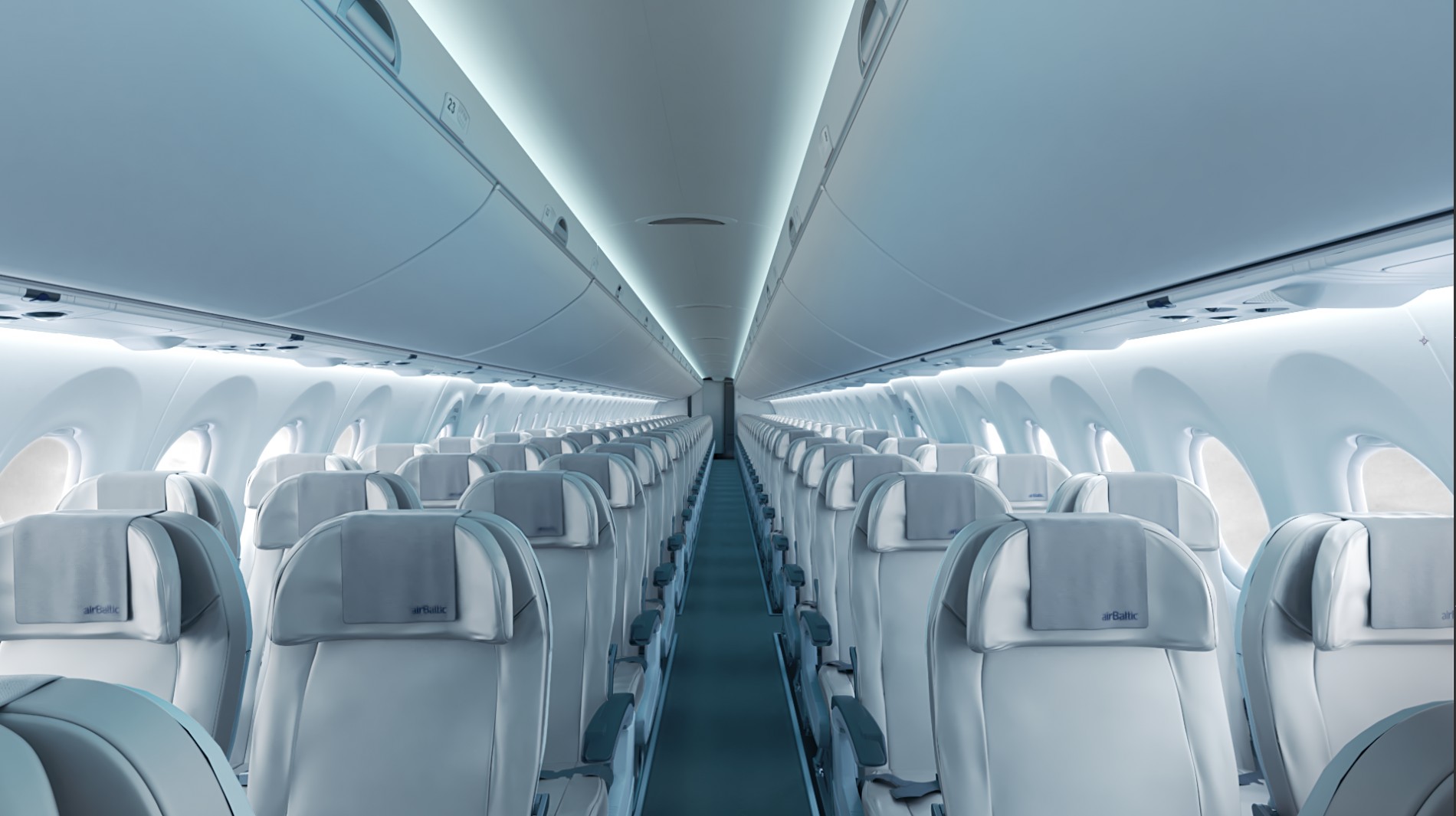 airBaltic пополняет флот "пластмассовыми" Airbus