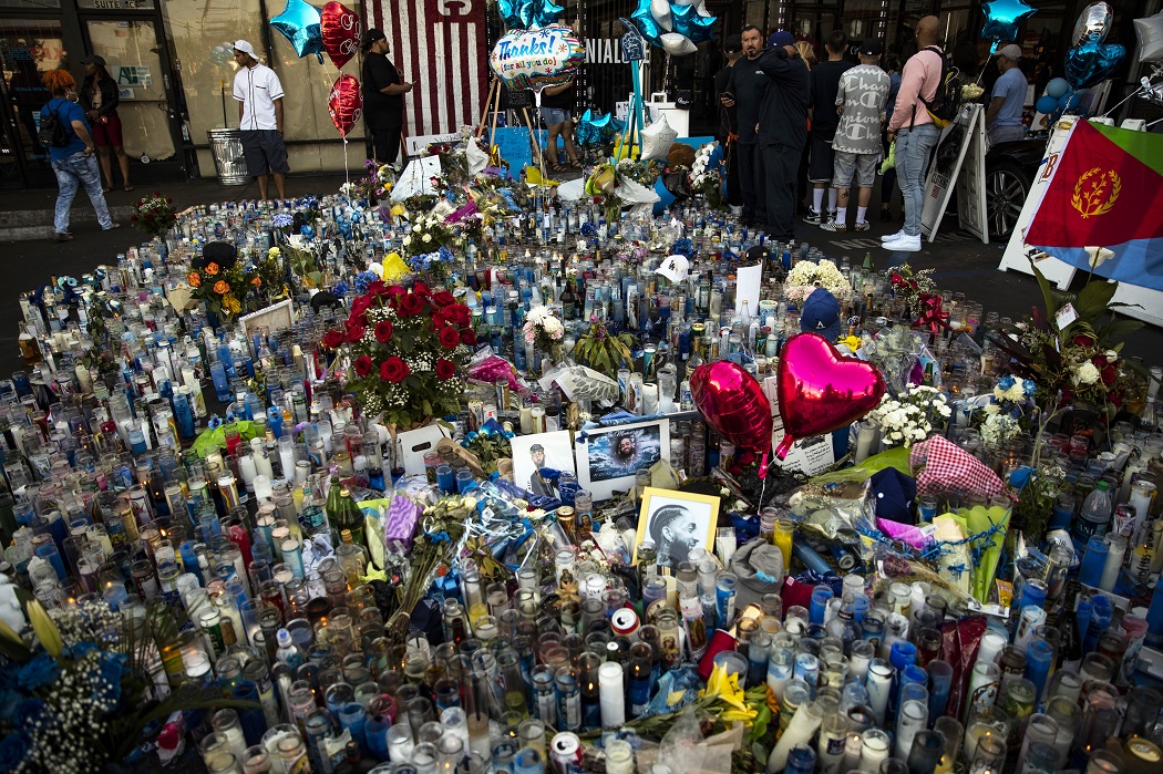 Nipsey Hussle (фото - EPA) После смерти рэпер Nipsey Hussle стал популярнее в 28 раз: видео