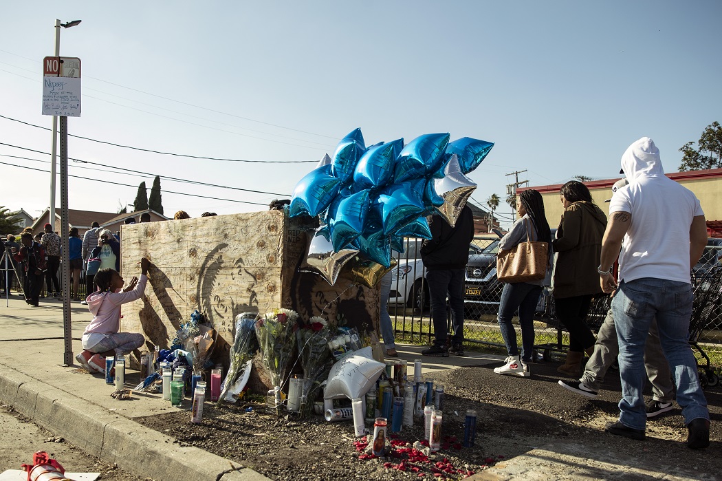 Nipsey Hussle (фото - EPA) После смерти рэпер Nipsey Hussle стал популярнее в 28 раз: видео