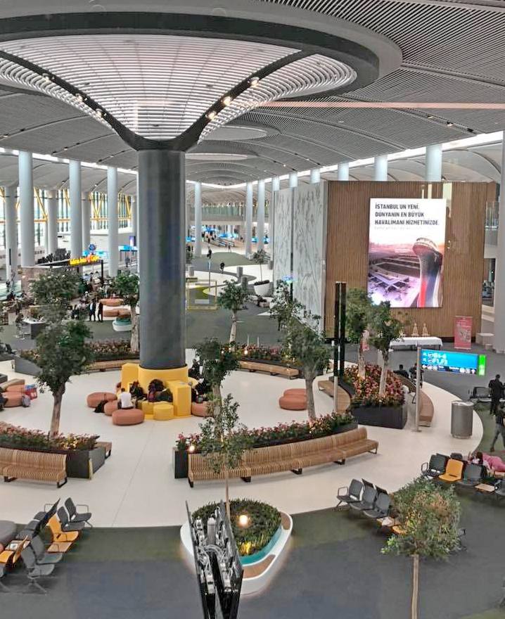 Как выглядит новый мега-аэропорт Стамбула: фоторепортаж