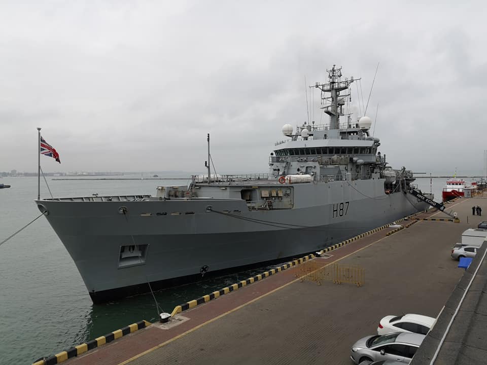 В Одессу прибыл корабль ВМС Британии: фото