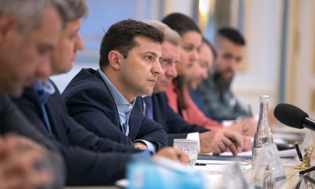 Владимир Зеленский на переговорах с МВФ (фото - president.gov.ua)