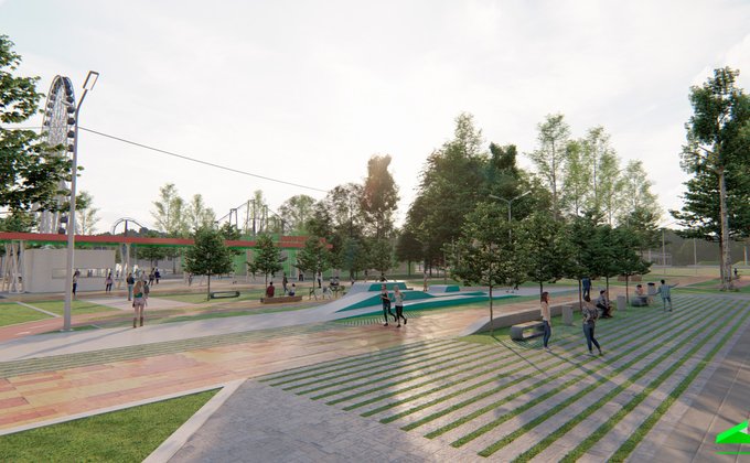 Каким будет киевский Гидропарк после реконструкции: фото