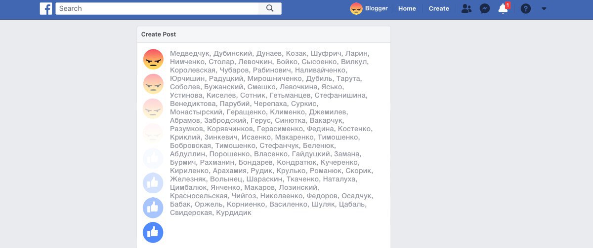 UPD.Facebook-праймериз. Оппоплатформе и Дубинскому в сети не рады - Фото