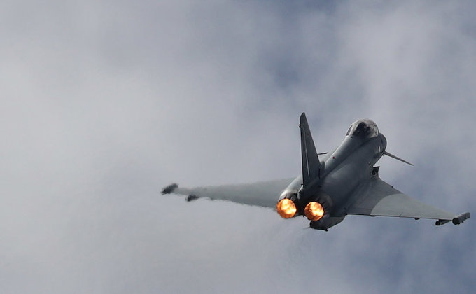 Истребитель F-15 ВВС Саудовской Аравии сбил дрон-камикадзе йеменских повстанцев – видео
