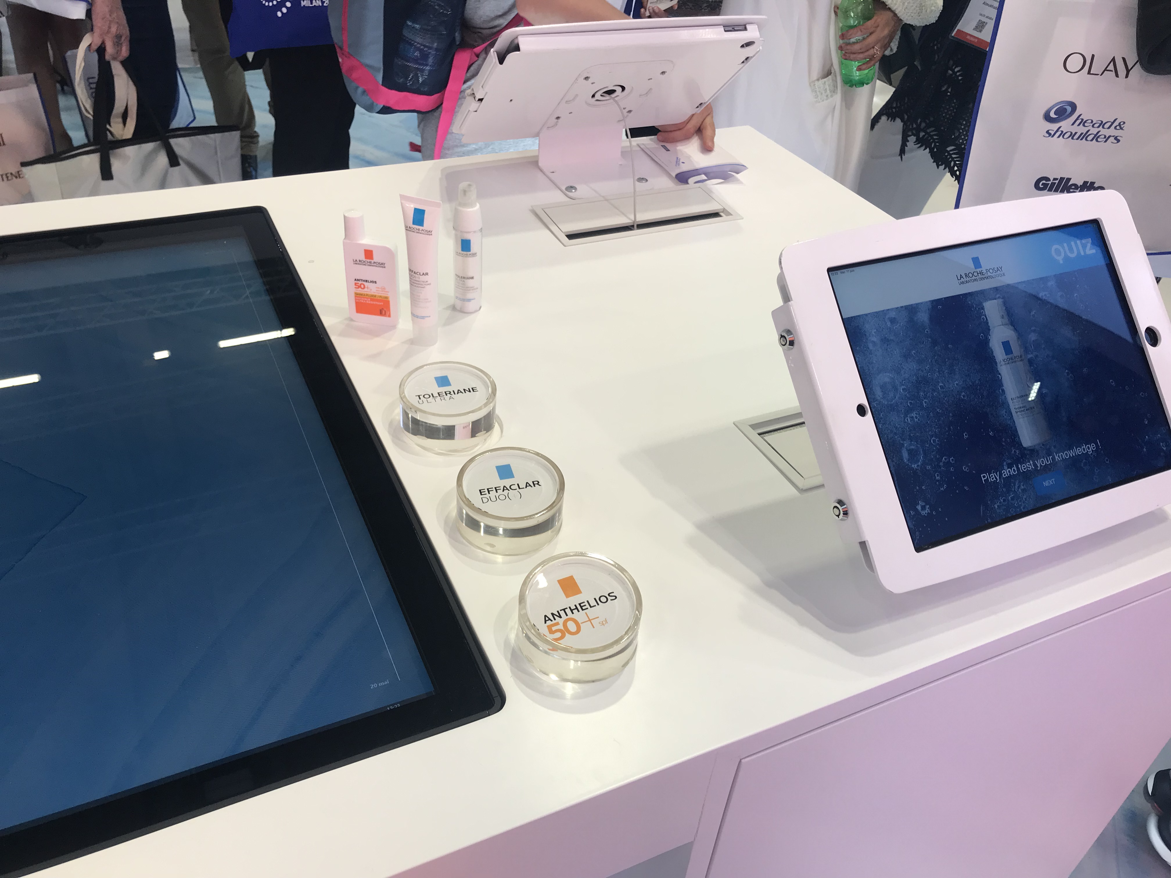 Стенд La Roche Posay на Всемирном конгрессе дерматологов 2019 (фото - Павлушенко Татьяна, LIGA.net)