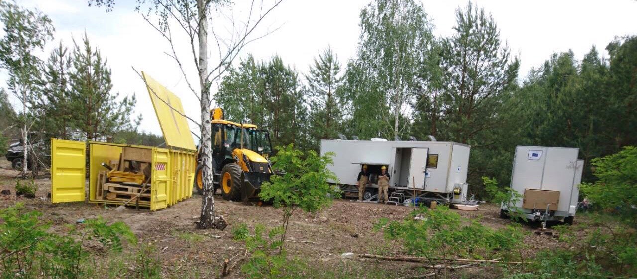 Фото: пресс-служба ГАЗО В Киевской области перезахоронят радиоактивные отходы