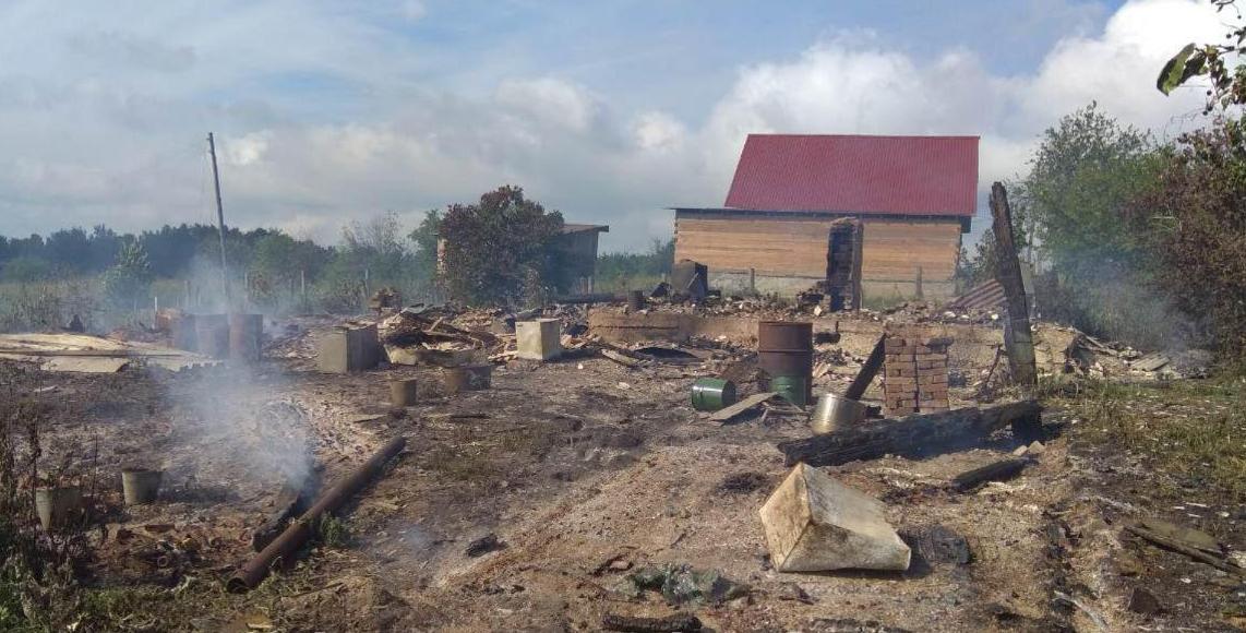 "Донбасс" в городке РФ: фото и видео последствий взрыва арсенала