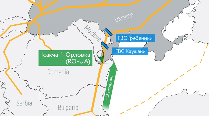 Украина и Молдова договорились о реверсе газа из Румынии