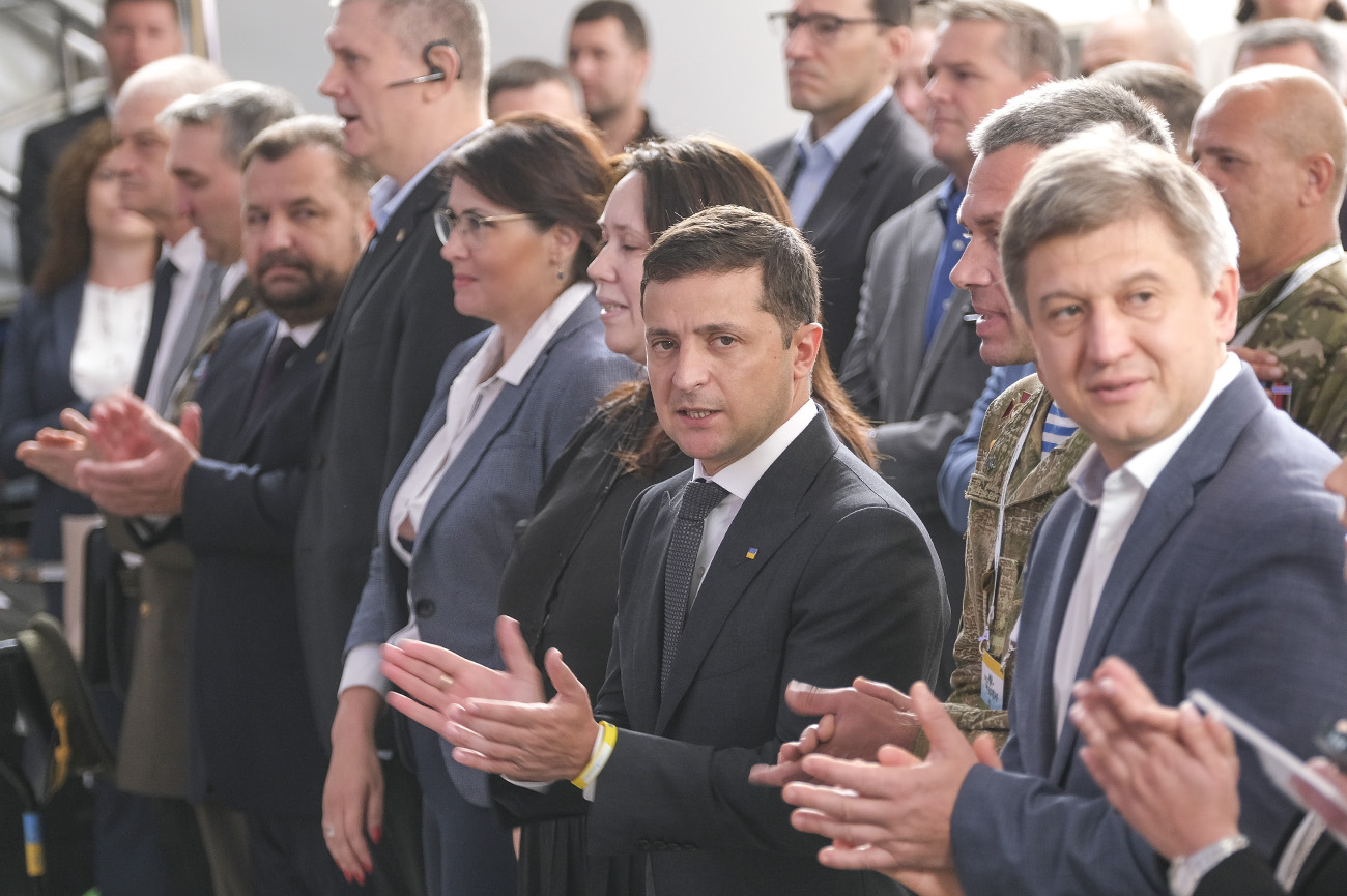 Владимир Зеленский, Александр Данилюк (Фото: Андрей Гудзенко/LIGA.net)